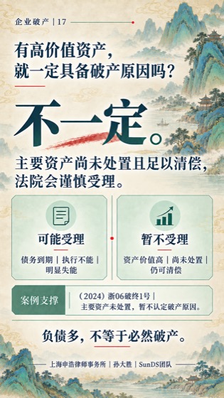 高价值资产普法海报